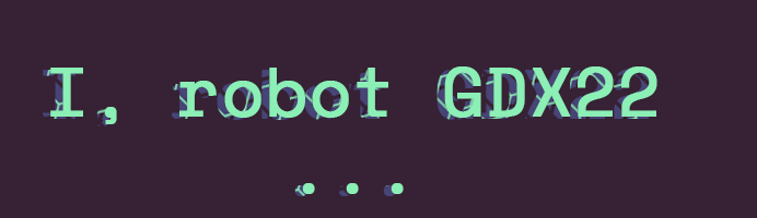 I robot GDX22