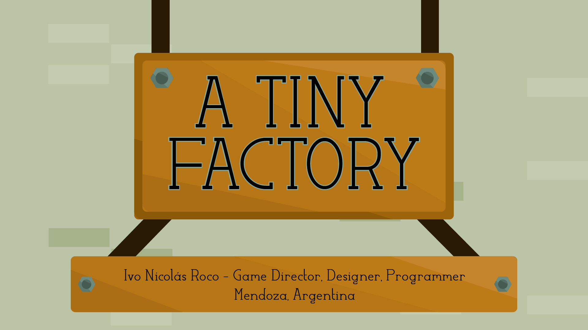 A Tiny Factory