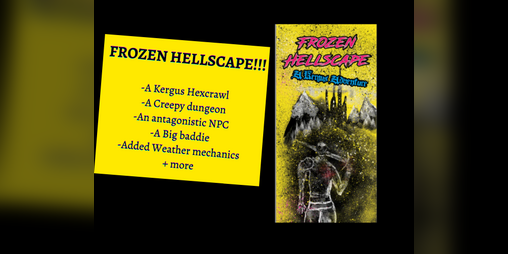 Cover image for Frozen Hellscape - Mork Borg