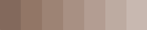 monochromatic colors of brown!