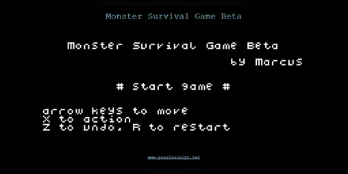 Cover image for PuzzleScript Survival Game