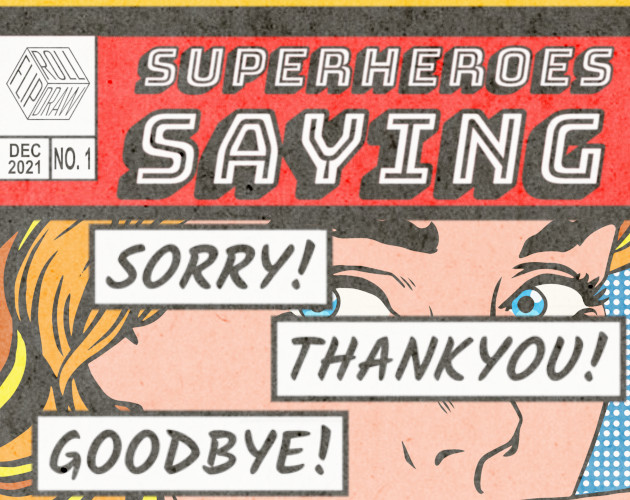 Cover image for Superheroes Saying Trilogy
