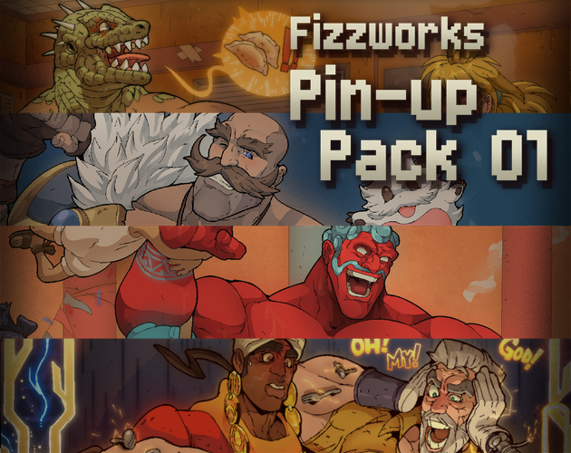 Cover image for Pin-up pack 01