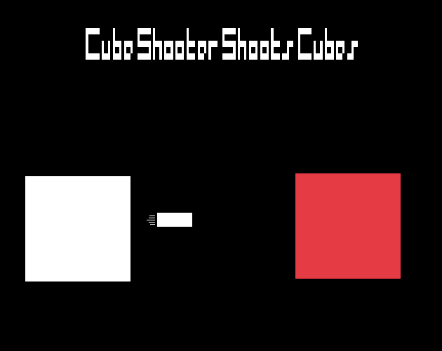 Cover image for Cube Shooter Shoots Cubes