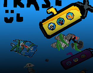 Scuffed Trash collecting game