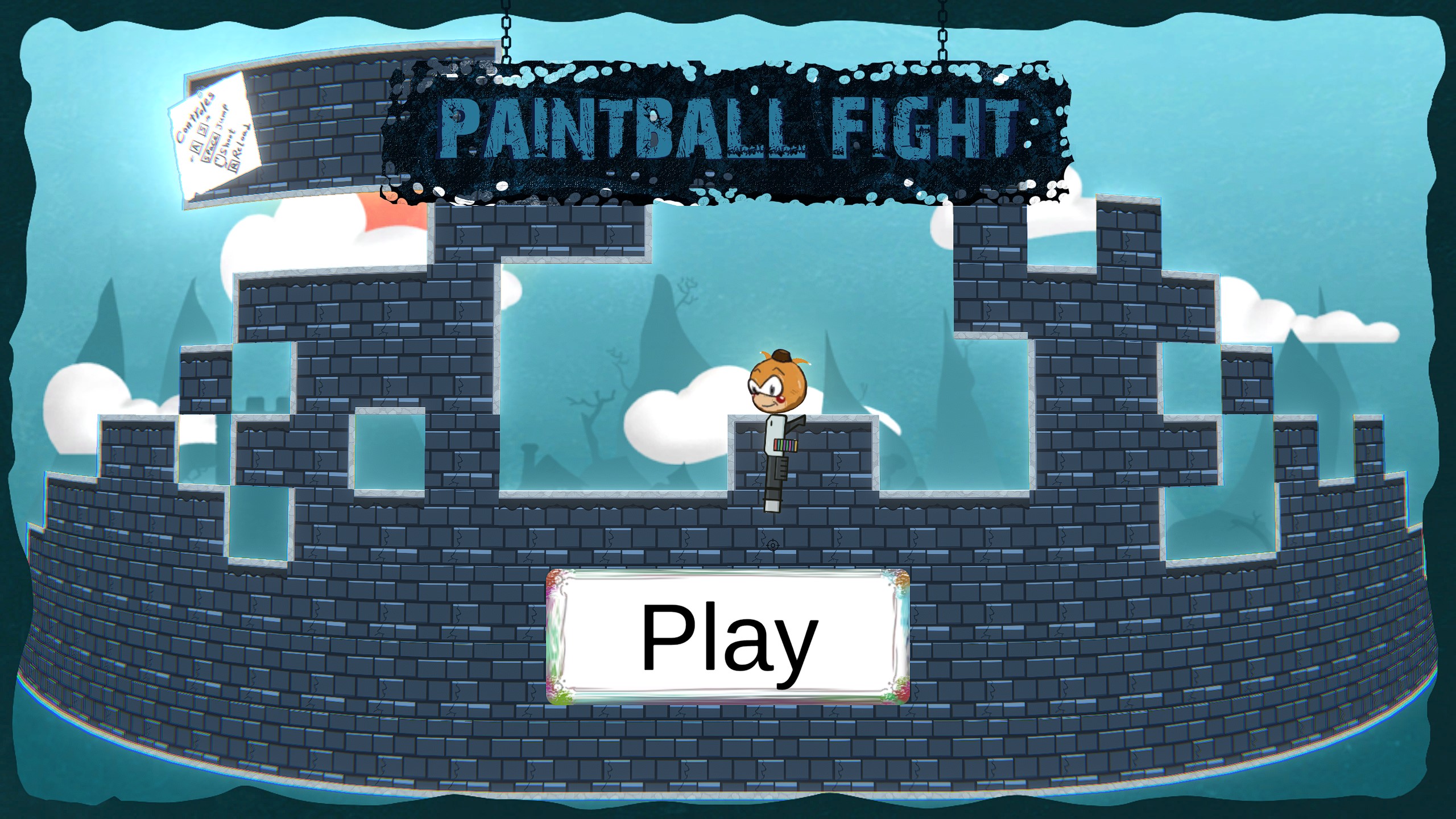 Paintball Fight by LAgg for AN Students Mini Game Jam itch.io