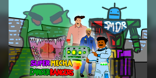 Cover image for Super Mecha Danger Rangers