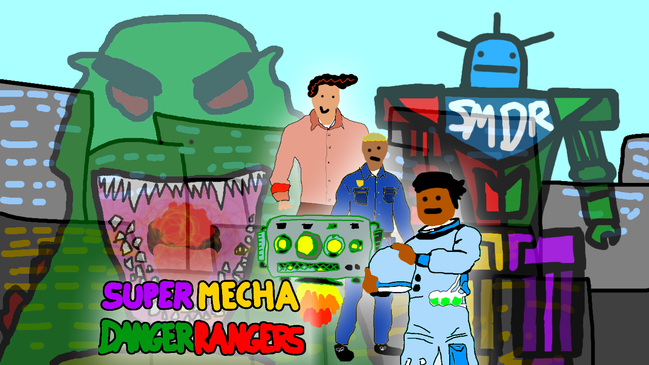 Cover image for Super Mecha Danger Rangers