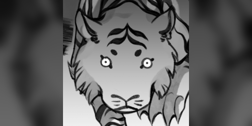 Cover image for There is a Tiger in my house.