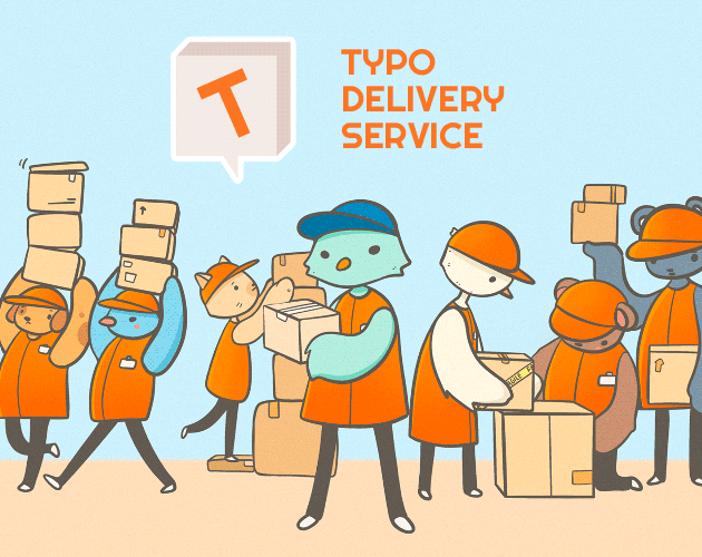 Typo Delivery Service by mtrovy, mari