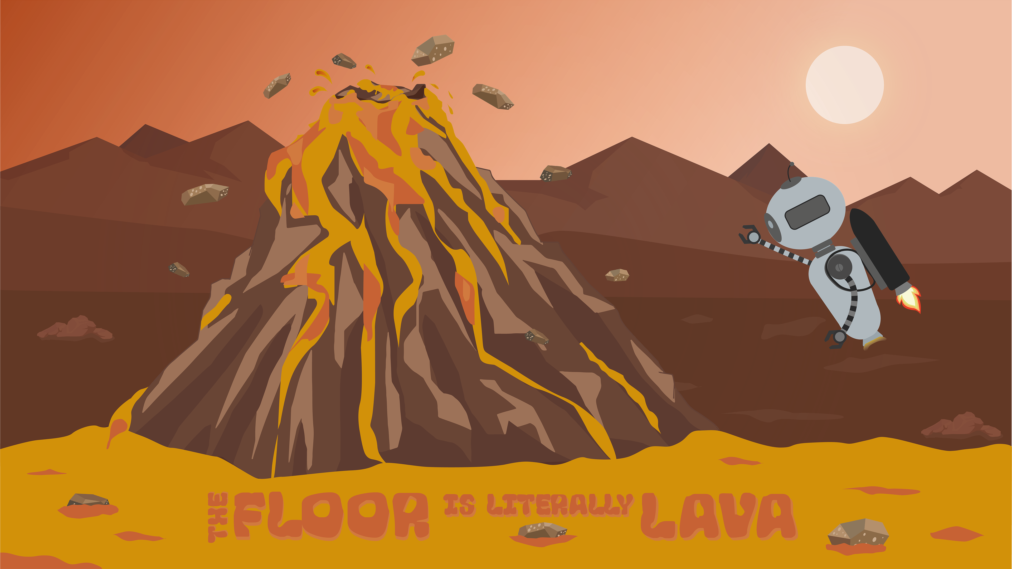 The Floor Is Literally Lava By Mayaabdelahad