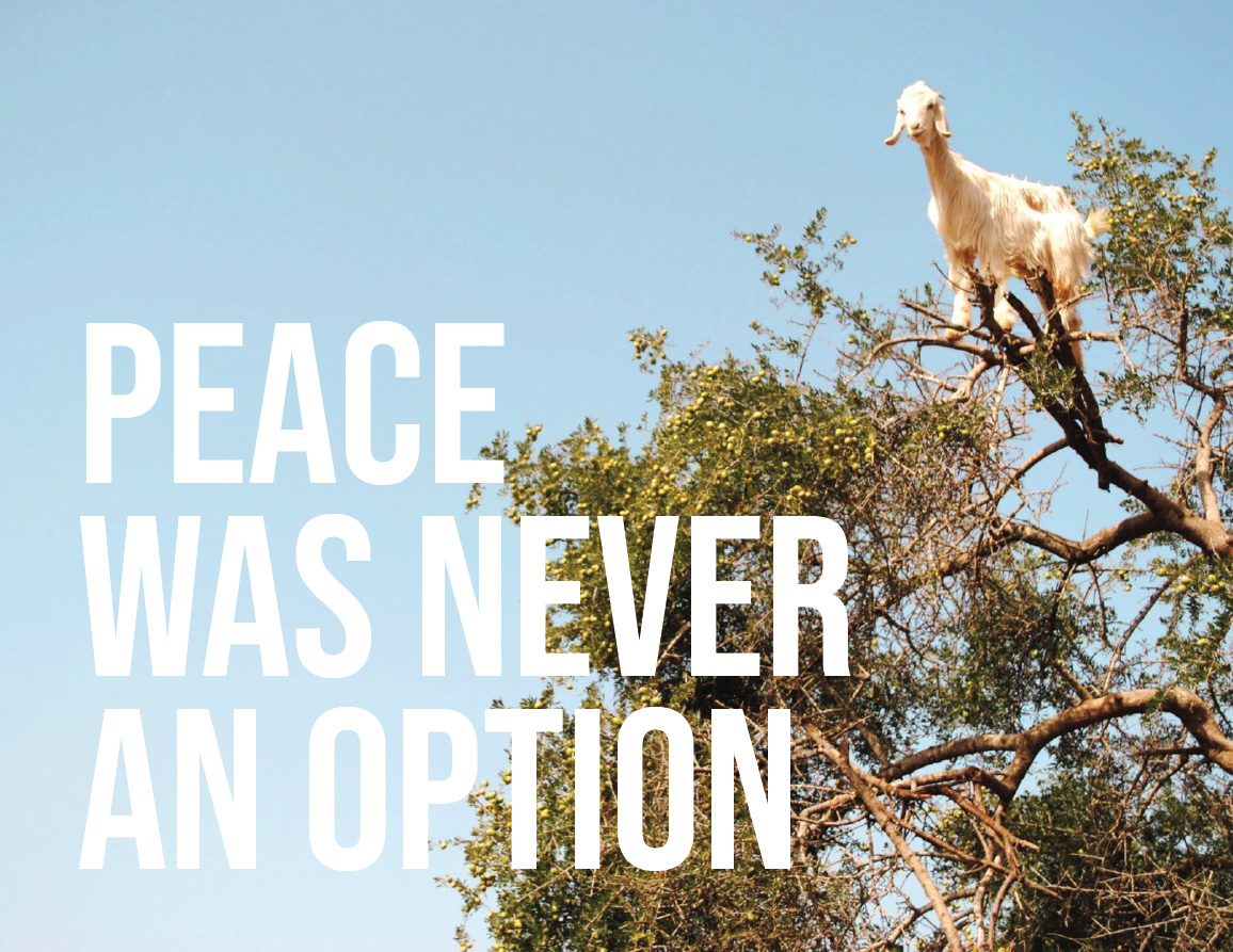 Peace Was Never an Option