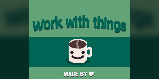 Cover image for Work with things