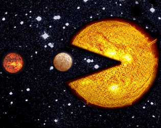 Pacman In Space!