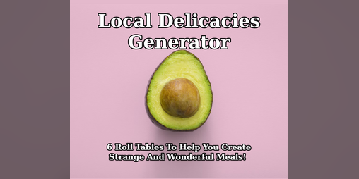 Cover image for Local Delicacies Generator