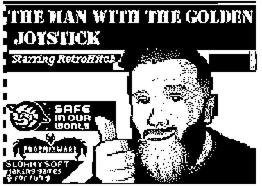 The Man with the Golden Joystick - Dragon & TRS-80 CoCo versions