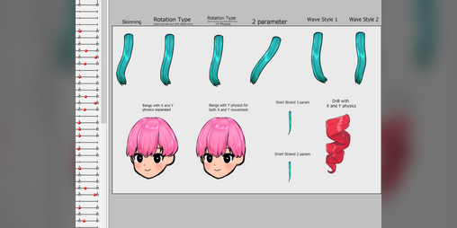 Cover image for Live2D Hair Physics Example Project