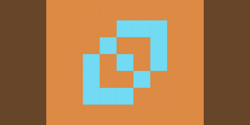 Cover image for Orange & Blue Puzzle Game