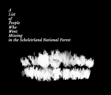 A List Of People Who Went Missing In The Scheleirland National Forest