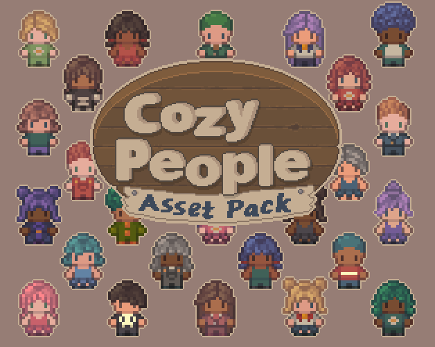 Cozy People Asset Pack by shubibubi