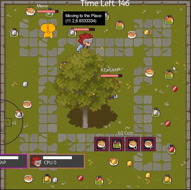 Fast-paced multiplayer game prototype