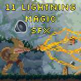 11 Retro Lightning Magic SFX