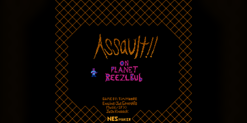 Cover image for Assault!! On Planet Beezlbub
