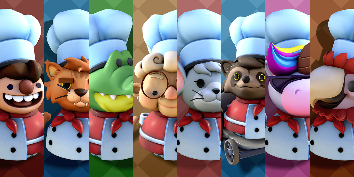 Overcooked Characters