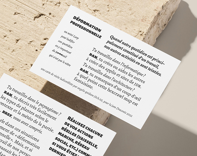 Déformation professionnelle. by dan qui dam