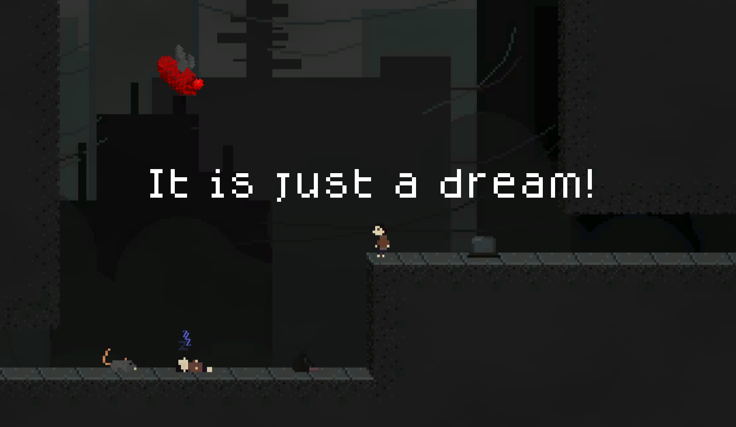 It is just a dream.