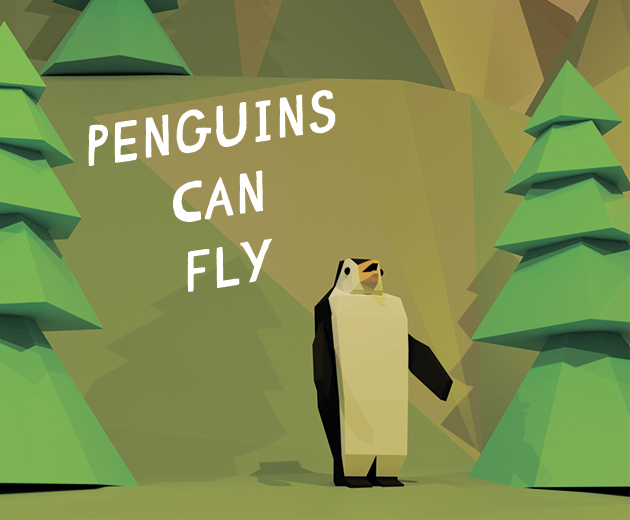 Penguins Can Fly by Rebonnn