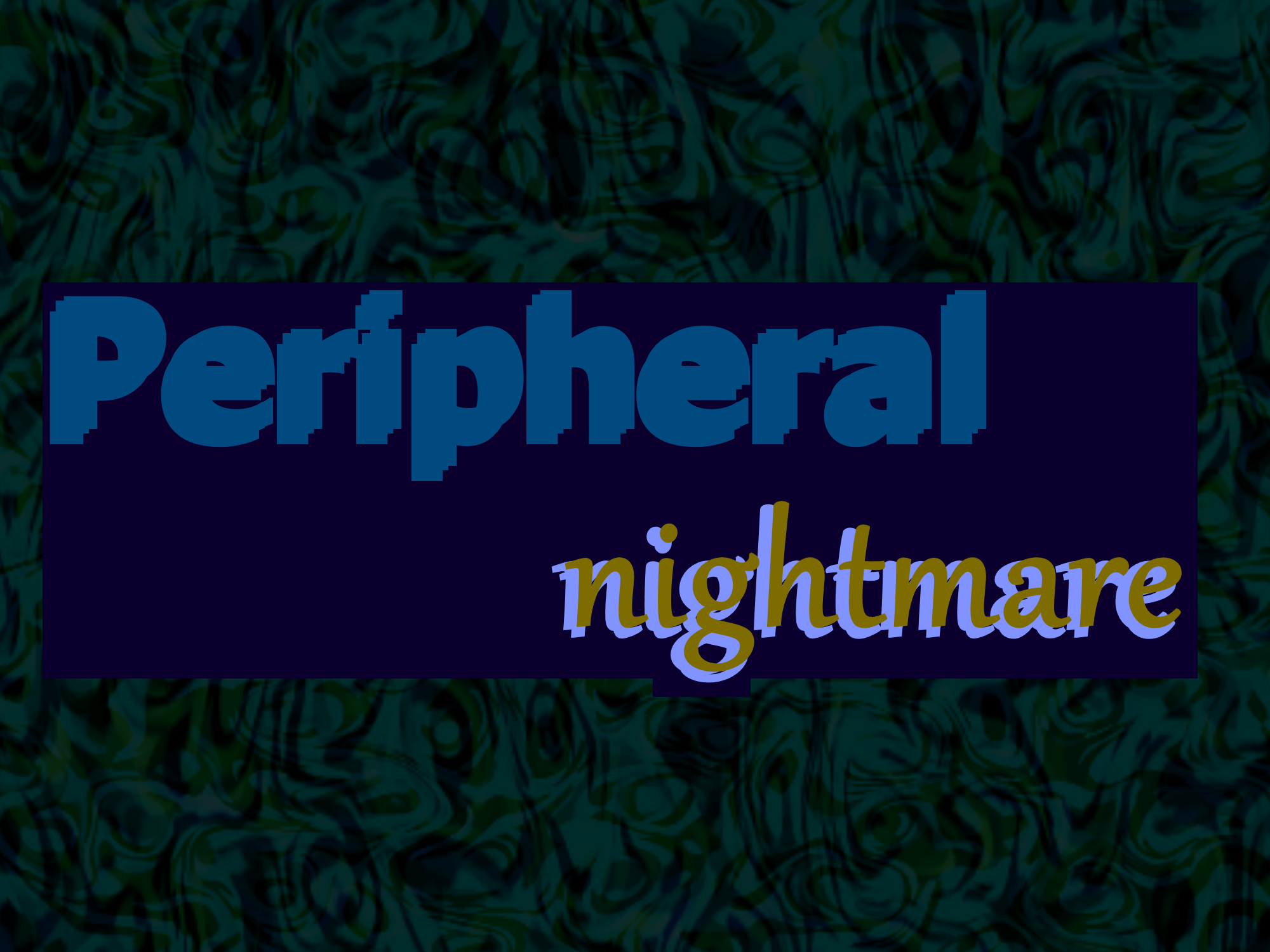 Cover image for Peripheral Nightmare