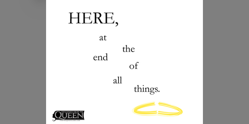 Cover image for HERE, at the end of all things