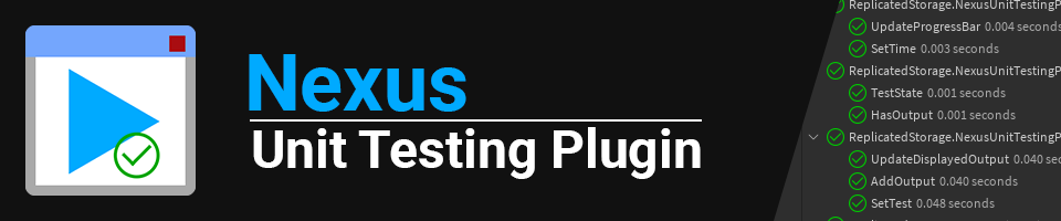 Nexus Unit Testing Plugin