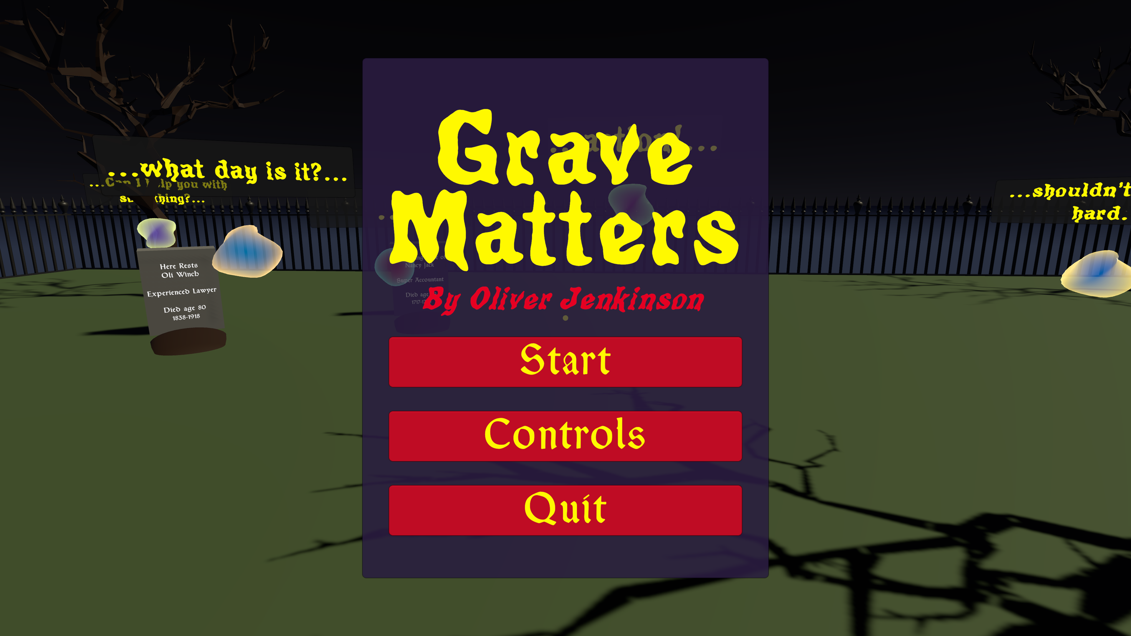 Cover image for Grave Matters