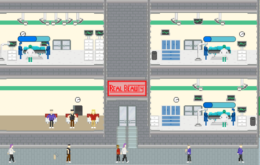 Cover image for Real Beauty Clinic Management - Game Jam Version