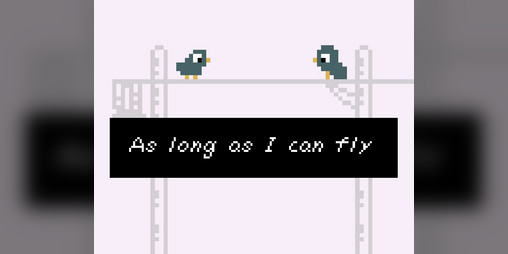 Cover image for As long as I can fly