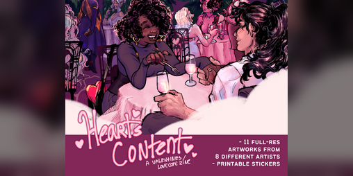 Cover image for Heart's Content Lovecore Zine 2022