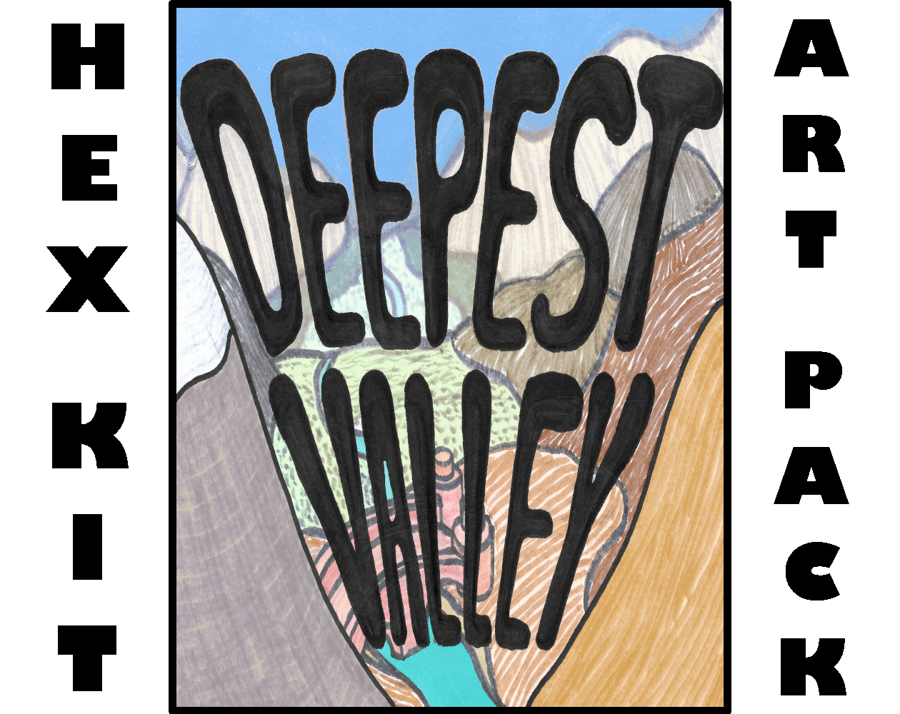 Deepest Valley Hex Kit Art Pack