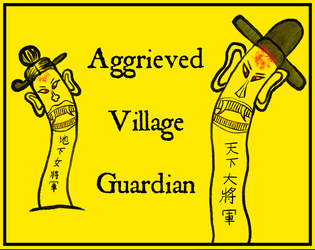 Aggrieved Village Guardian   - A dark twist on jangseung, the Korean tutelary deity, for MÖRK BORG. 