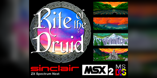 Cover image for Rite of the Druid (ZX Spectrum Next/DOS/MSX2)