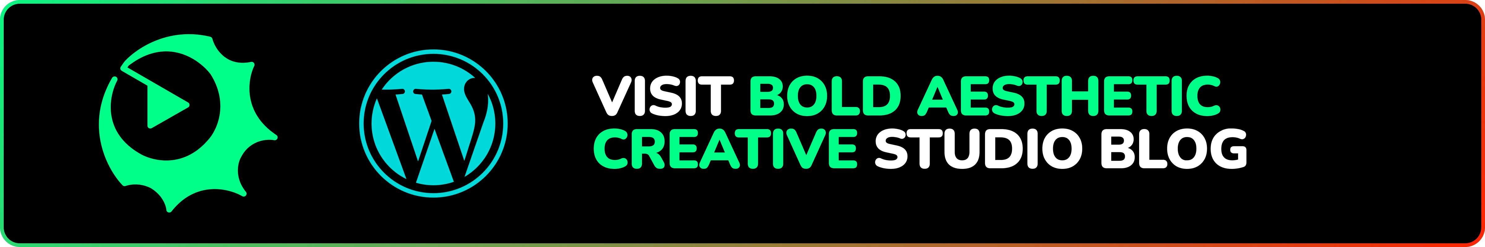 Bold Aesthetic Creative Website