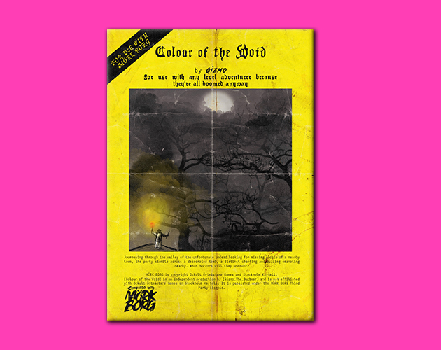 Cover image for Colour of the Void - Mork Borg