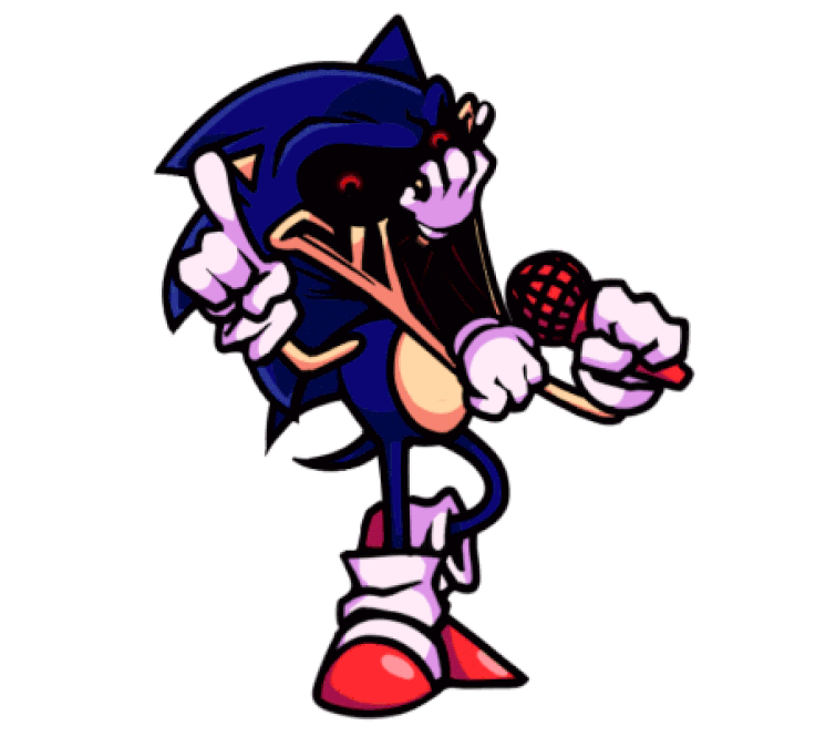 sonic exe fnf sprites
