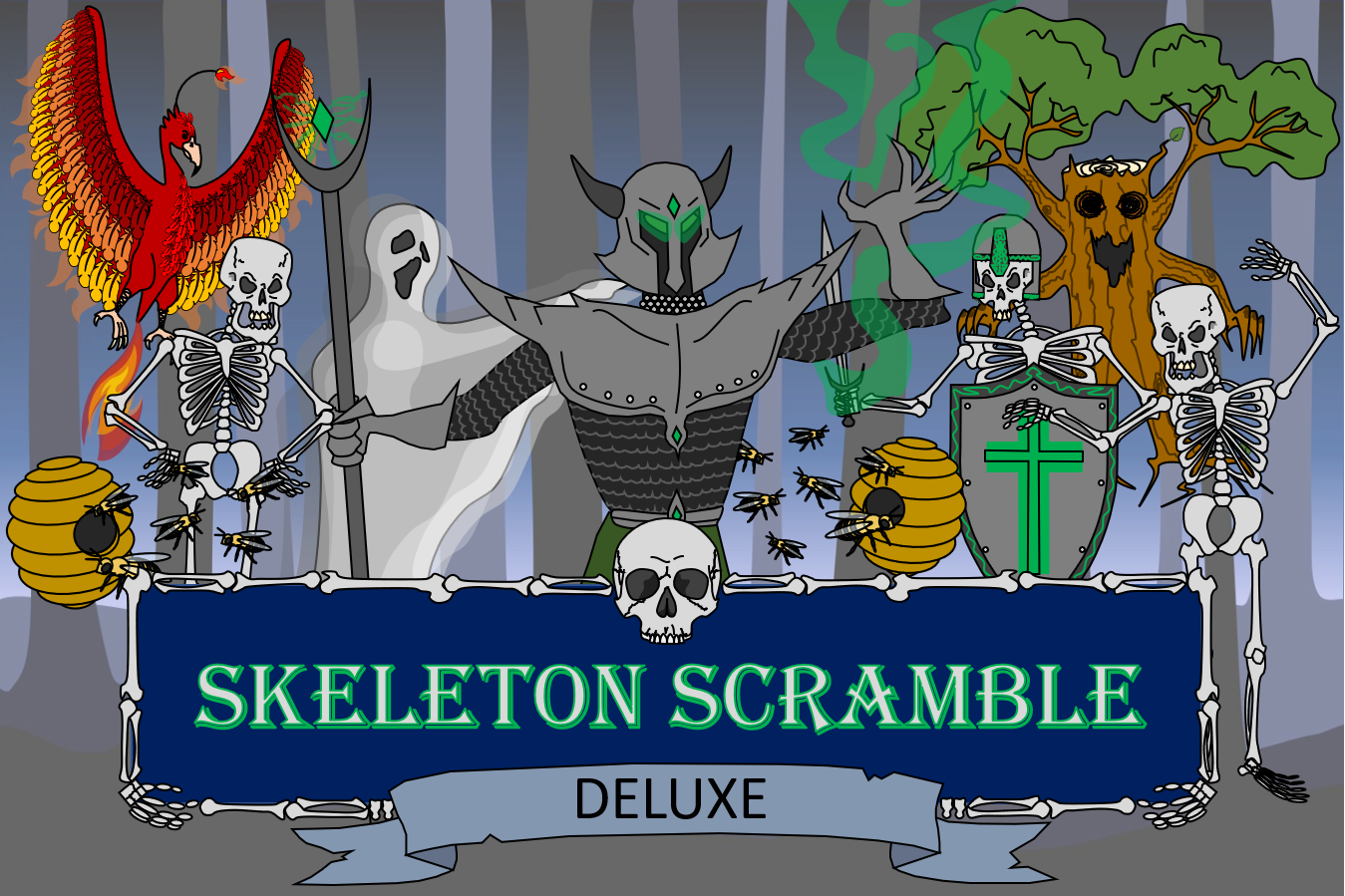 Skeleton Scramble Deluxe