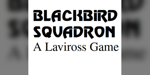 Cover image for Blackbird Squadron