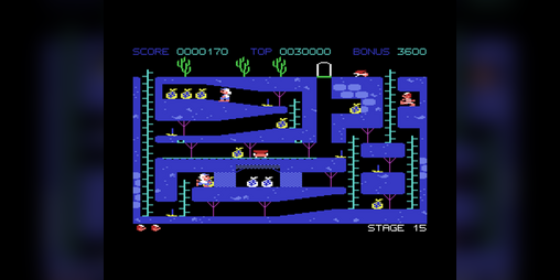 Cover image for Bagman Strikes Back (C64)