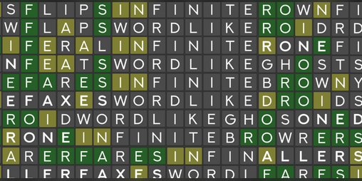 Cover image for Wordlike Infinite