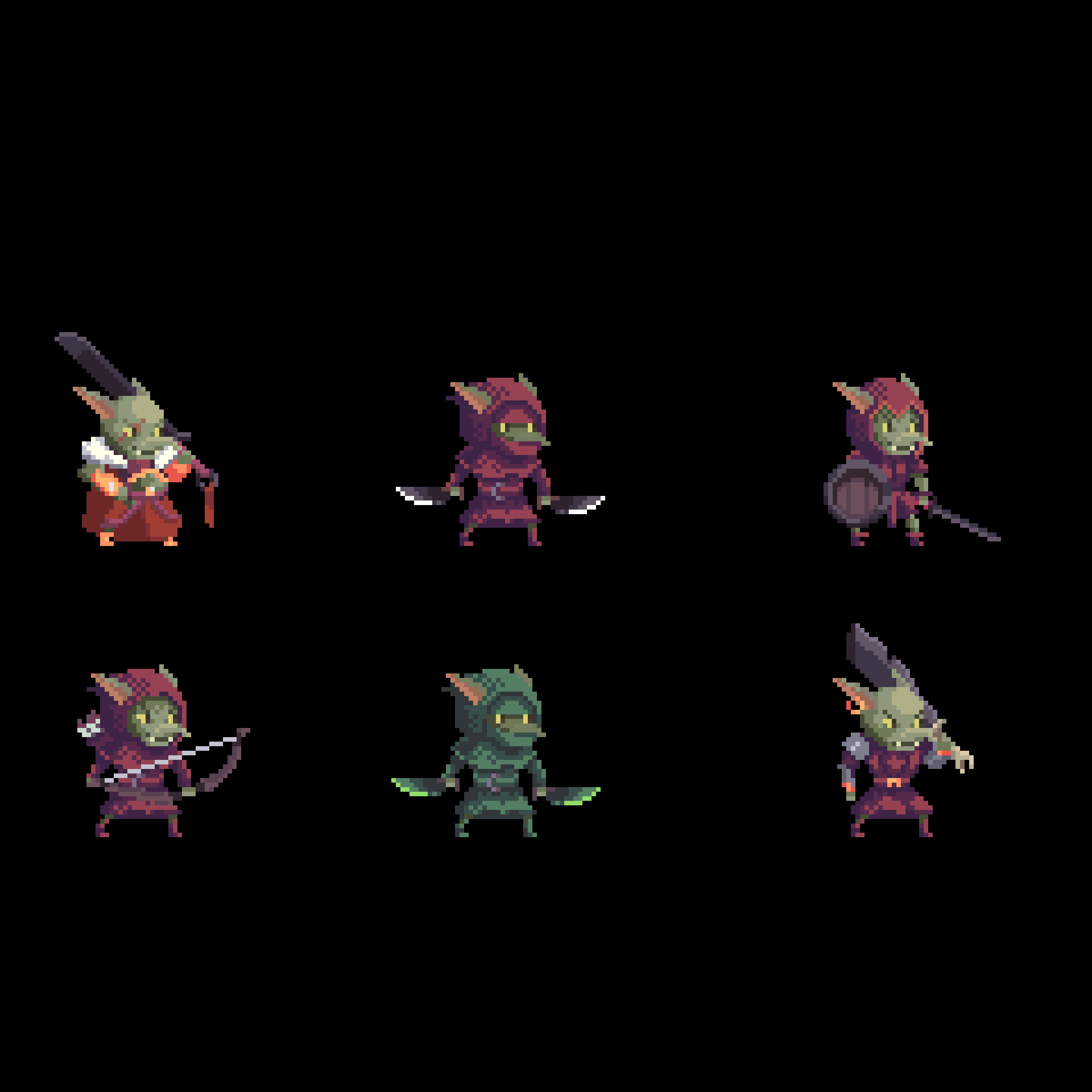 Goblin Sprite Pack #1