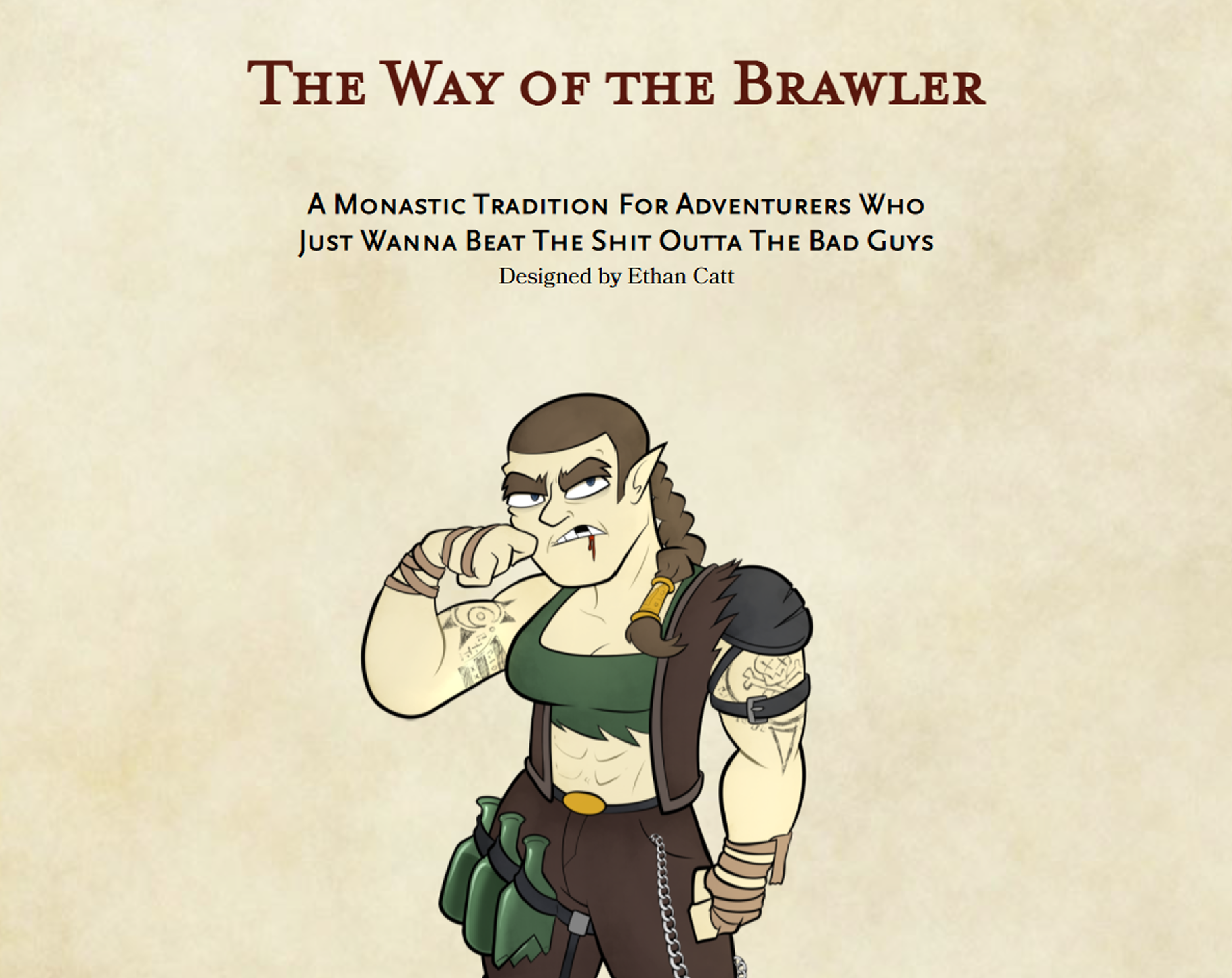 D&D Quest Starters by Character Class — Fighter and Monk – Nerdarchy